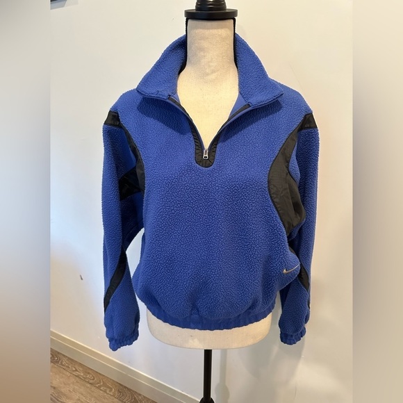 Nike Women’s Sportswear 1/4 Zip Fleece Top Jacket SZ S NWOT - Picture 4 of 11